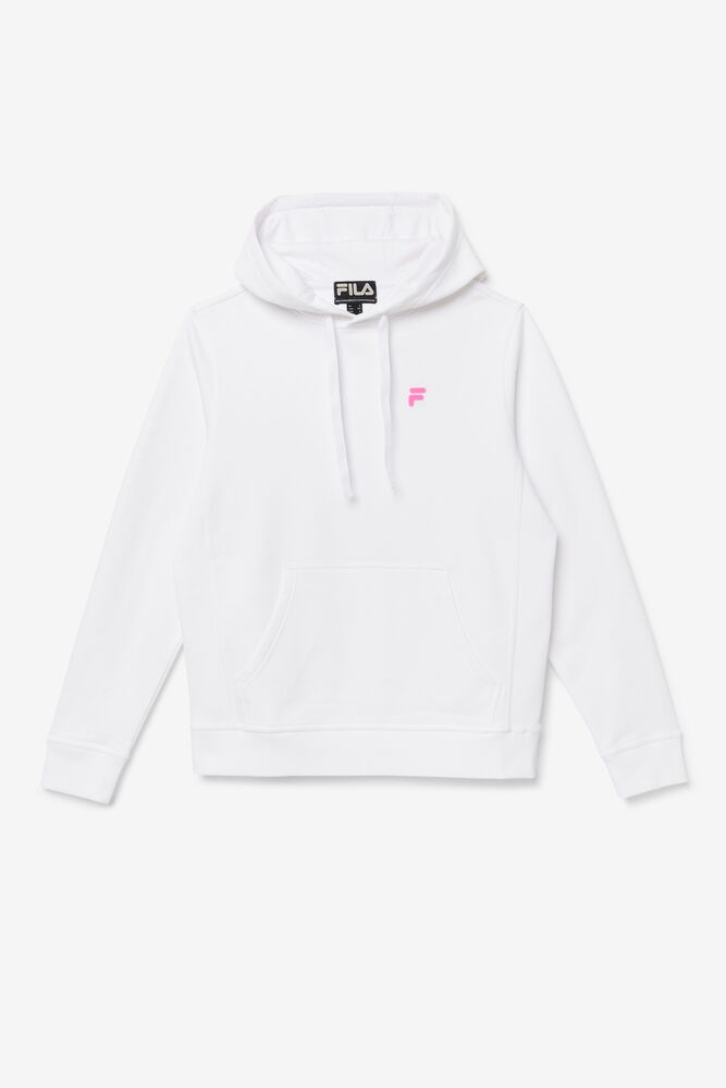 Sudadera con Capucha Fila Phoenix Hoodie Unisex Blancas Rosas | 910627ZXN