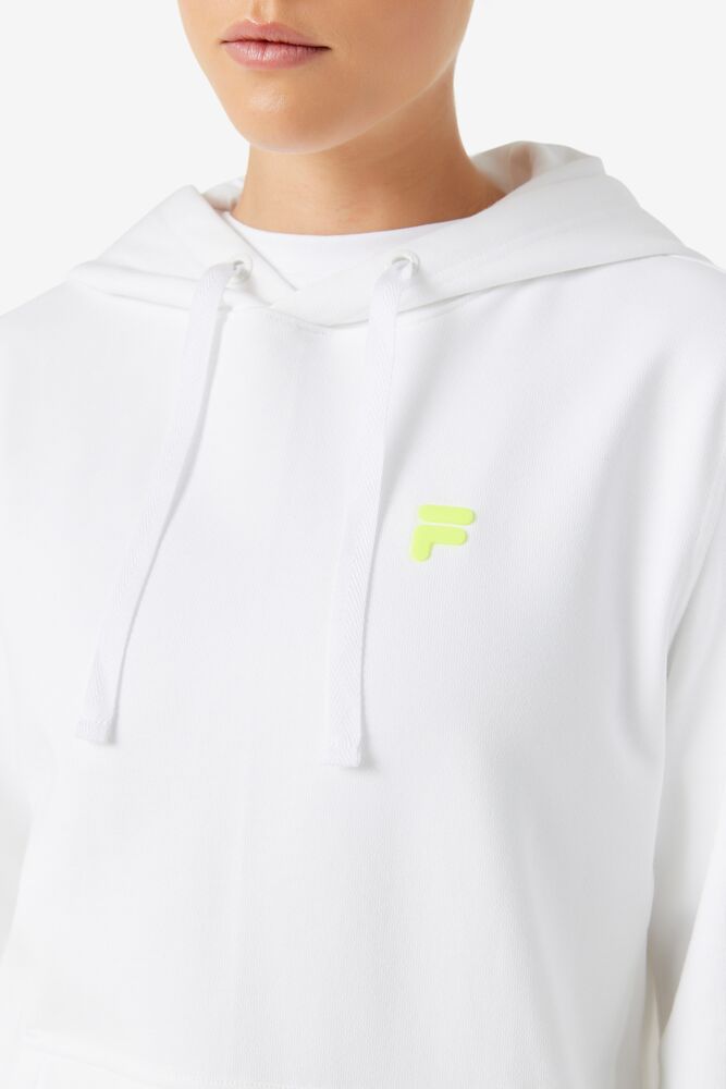 Sudadera con Capucha Fila Phoenix Hoodie Unisex Blancas Amarillo | 903871NCG