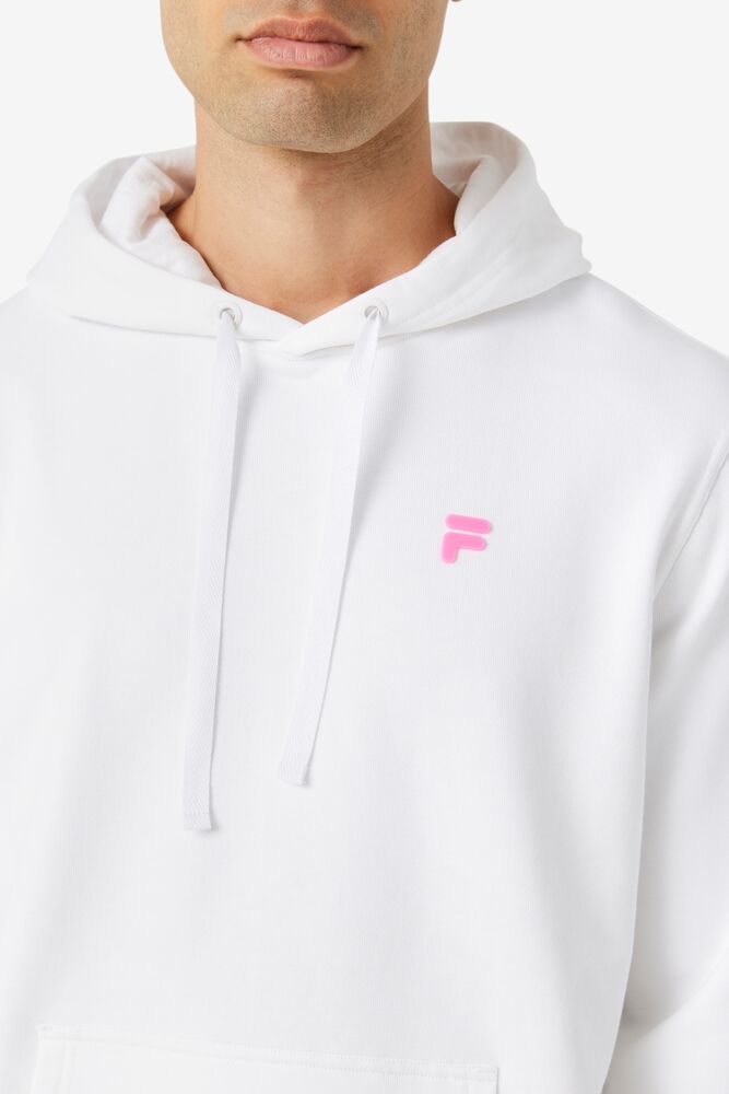 Sudadera con Capucha Fila Phoenix Hoodie Unisex Blancas Rosas | 130749GSW