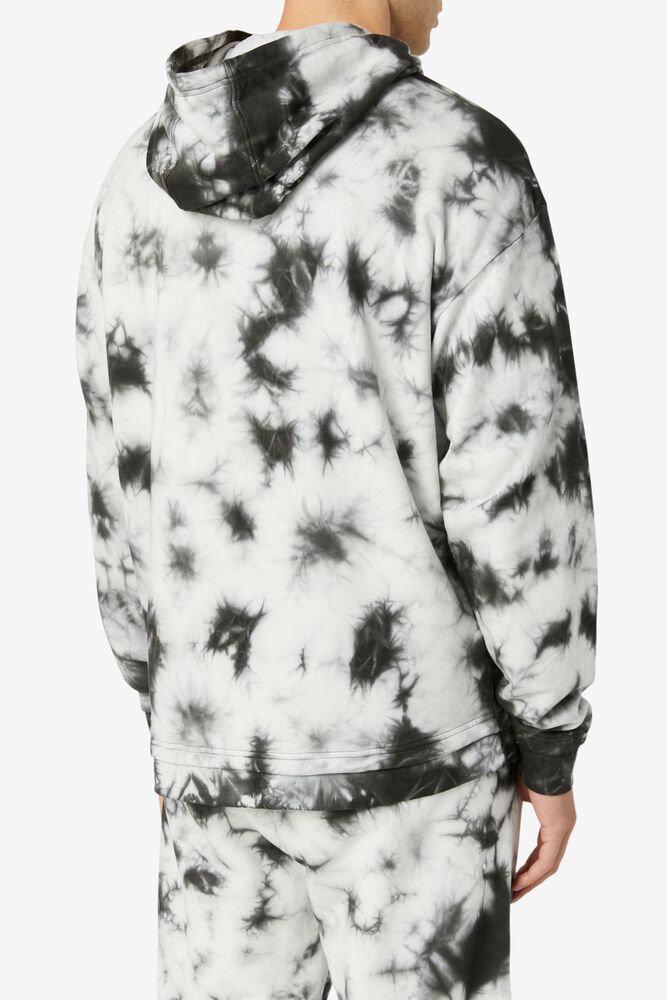 Sudadera con Capucha Fila Plantsy Layered Hoodie Hombre 296 Earth Forest / Tie Dye | 079516QPK