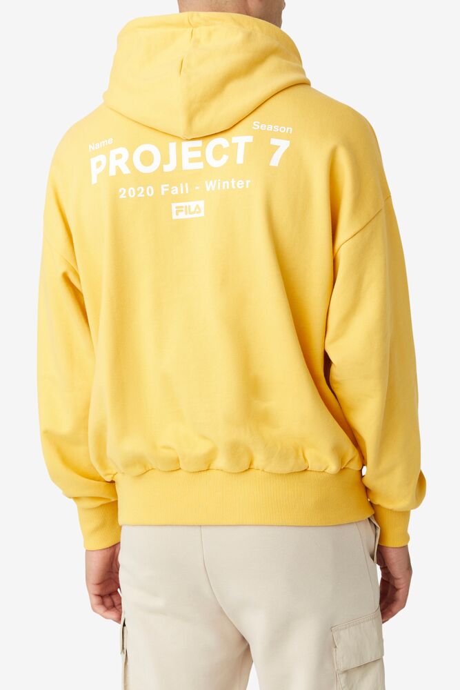 Sudadera con Capucha Fila Project 7 Hoodie Mujer Moutarde | 705834HIU