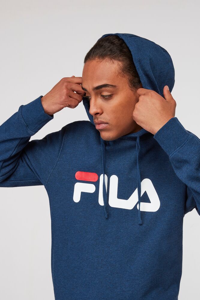 Sudadera con Capucha Fila Queens Hoody Hombre Navyh/Wht/Cred | 109246ELQ