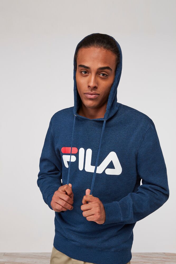 Sudadera con Capucha Fila Queens Hoody Hombre Navyh/Wht/Cred | 109246ELQ