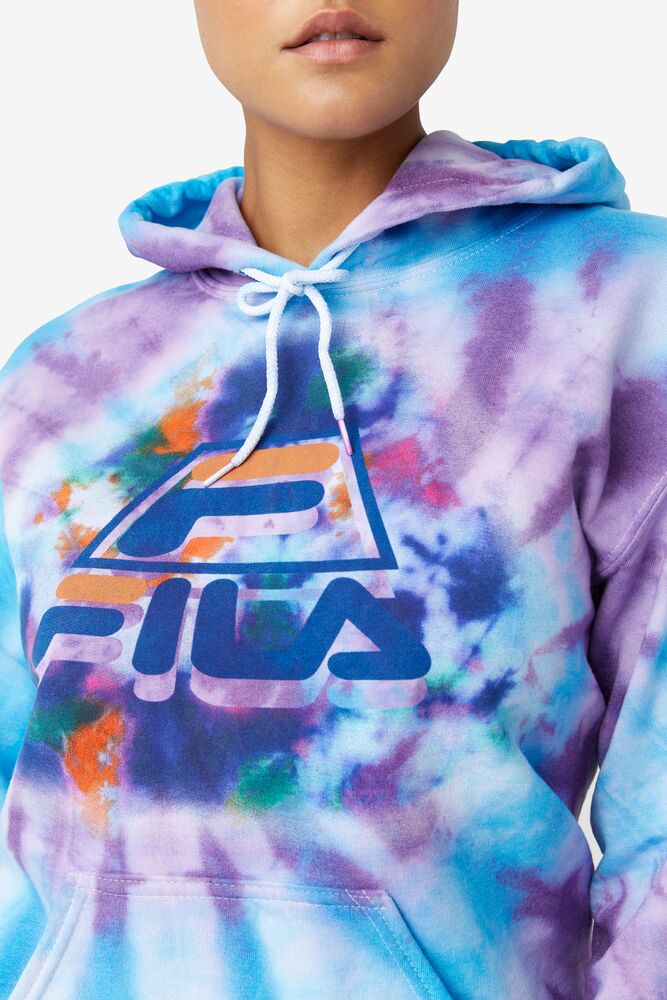 Sudadera con Capucha Fila Tie Dye Icon Hoodie Unisex 099 Tie Dye | 274813GPC