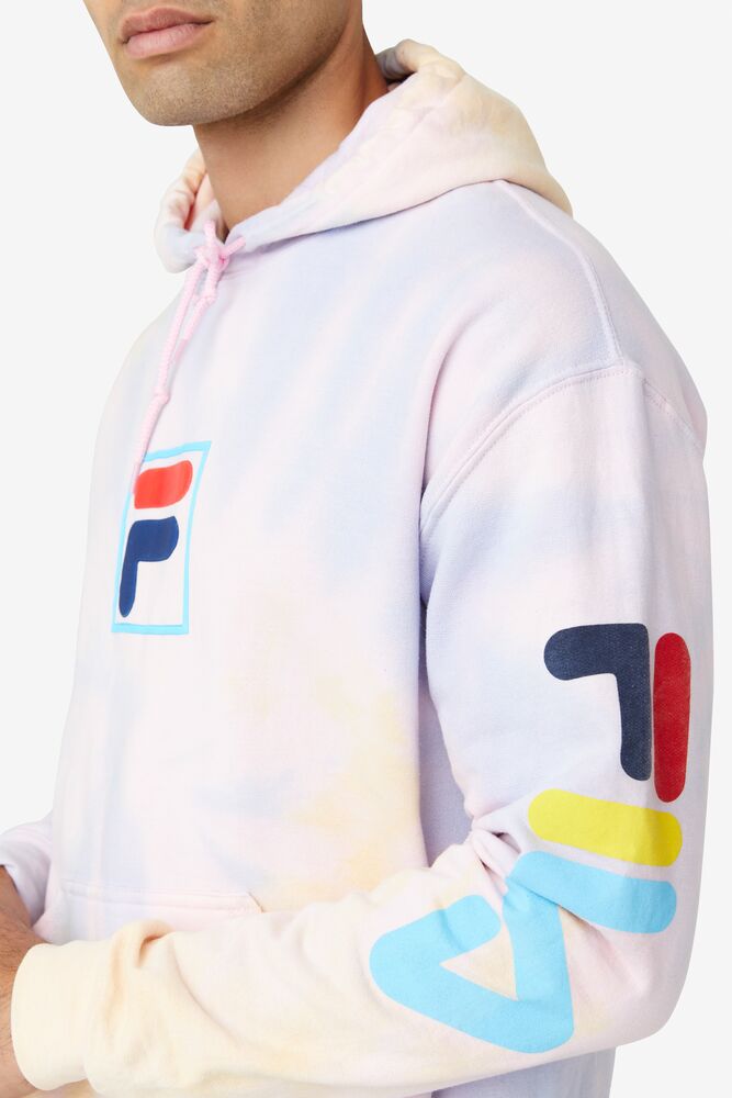 Sudadera con Capucha Fila Tie Dye Puff Hoodie Unisex 099 Tie Dye | 143796THP