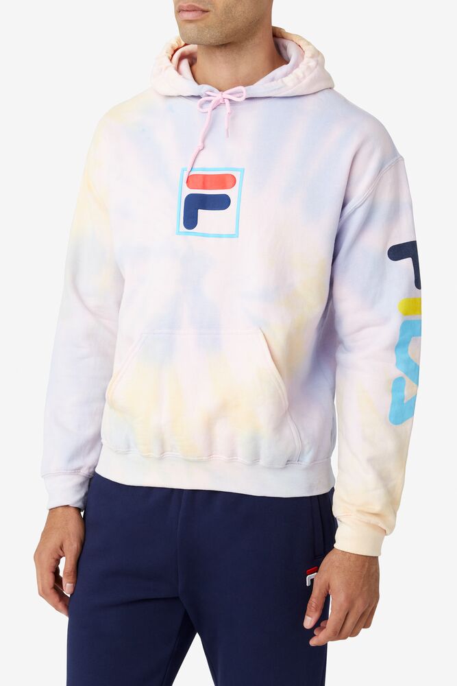 Sudadera con Capucha Fila Tie Dye Puff Hoodie Unisex 099 Tie Dye | 143796THP