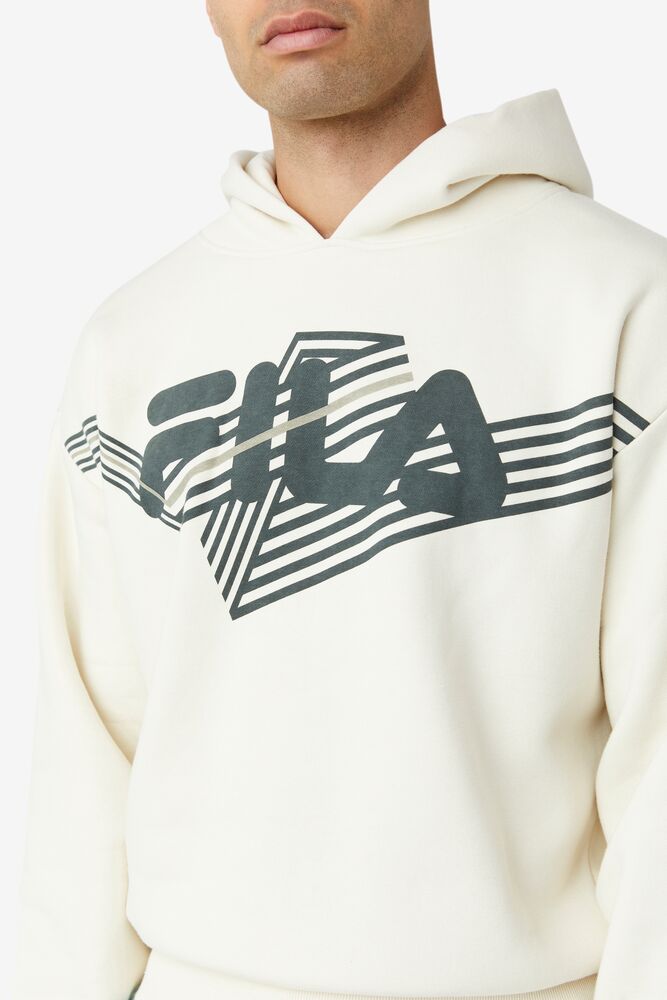 Sudadera con Capucha Fila Waldo Hoodie Hombre 294 Turtledove / Urban Chic / Vetiver | 250948JGA