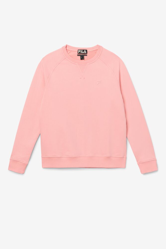 Sudaderas Fila Logan Crewneck Unisex 681 Strawberry Ice | 831427KHY