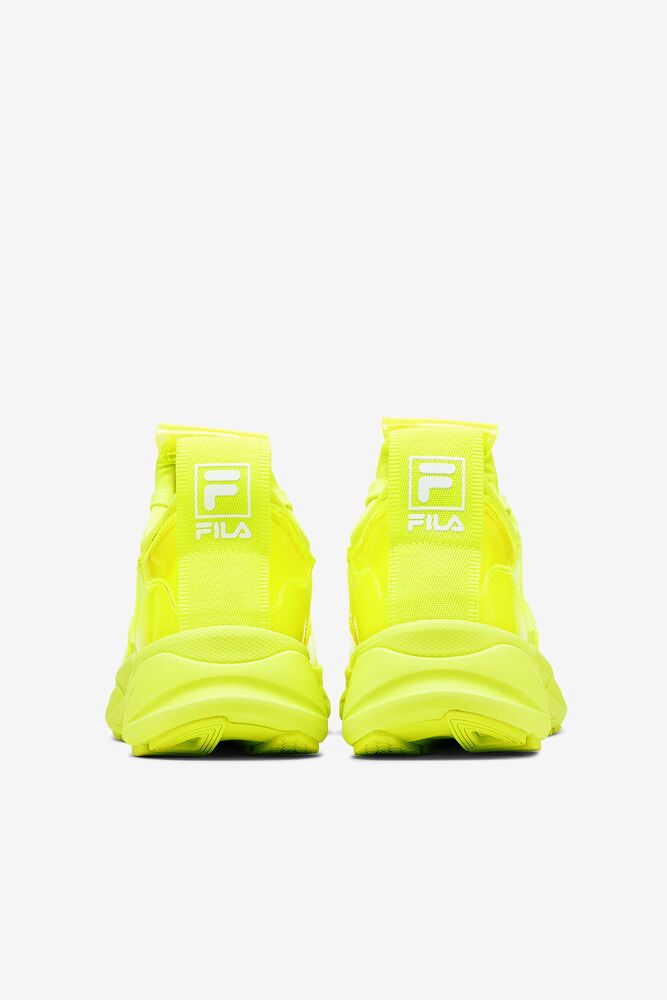 Tenis Fila Amore Tl Sneakers Mujer Amarillo Amarillo Blancas | 852364CAV