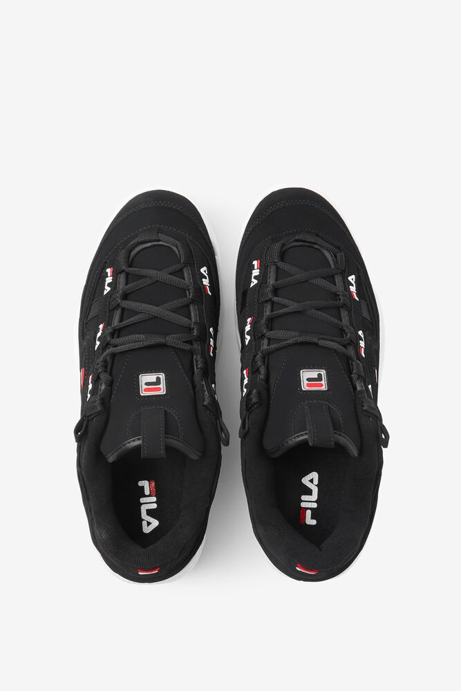 Tenis Fila D-formation Sneakers Hombre Negras Rojas Blancas | 745109WME