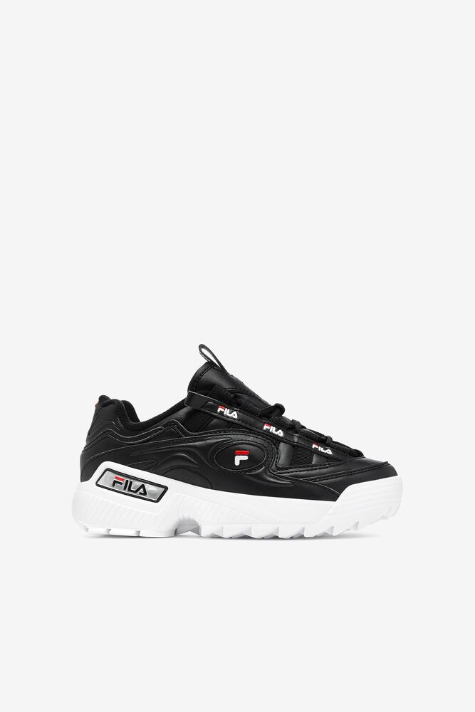 Tenis Fila D-formation Sneakers Unisex Negras Rojas Blancas | 564329UHF