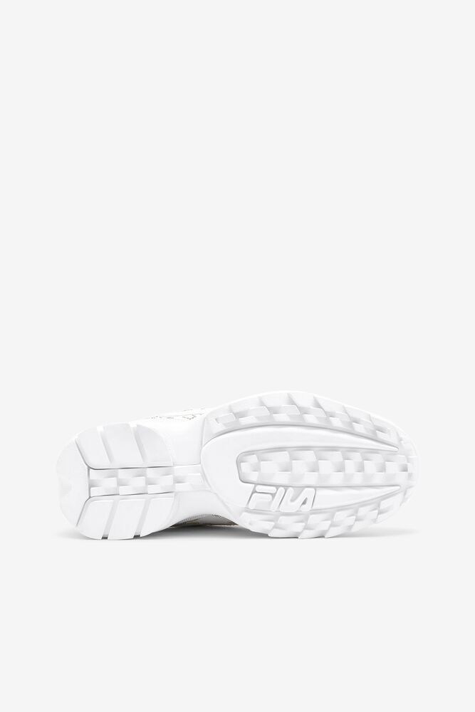 Tenis Fila Disruptor 2 Diamante Sneakers Mujer Wht/Wht/Irid | 890123ARB