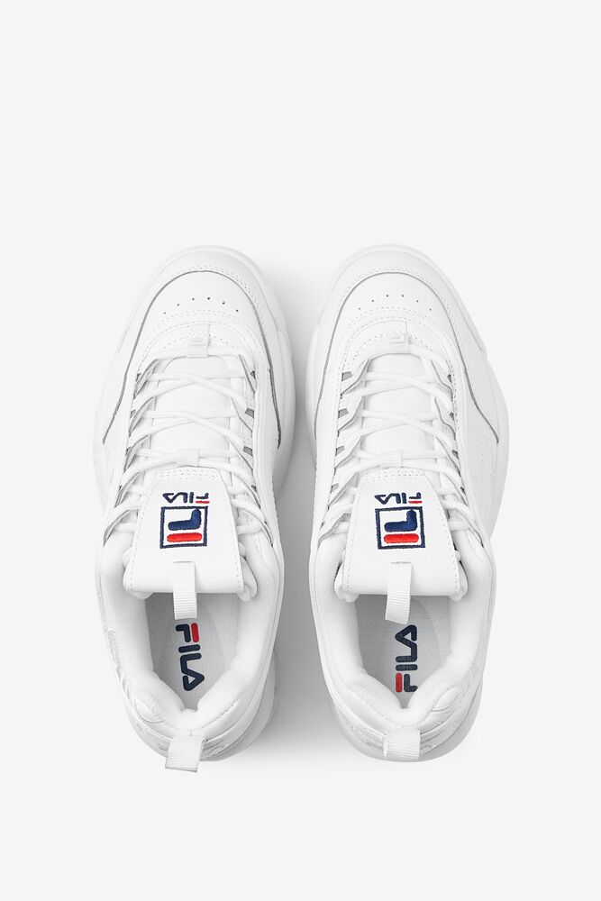 Tenis Fila Disruptor 2 Embroidery Sneakers Mujer Wht/Fnvy/Fred | 043892AIL