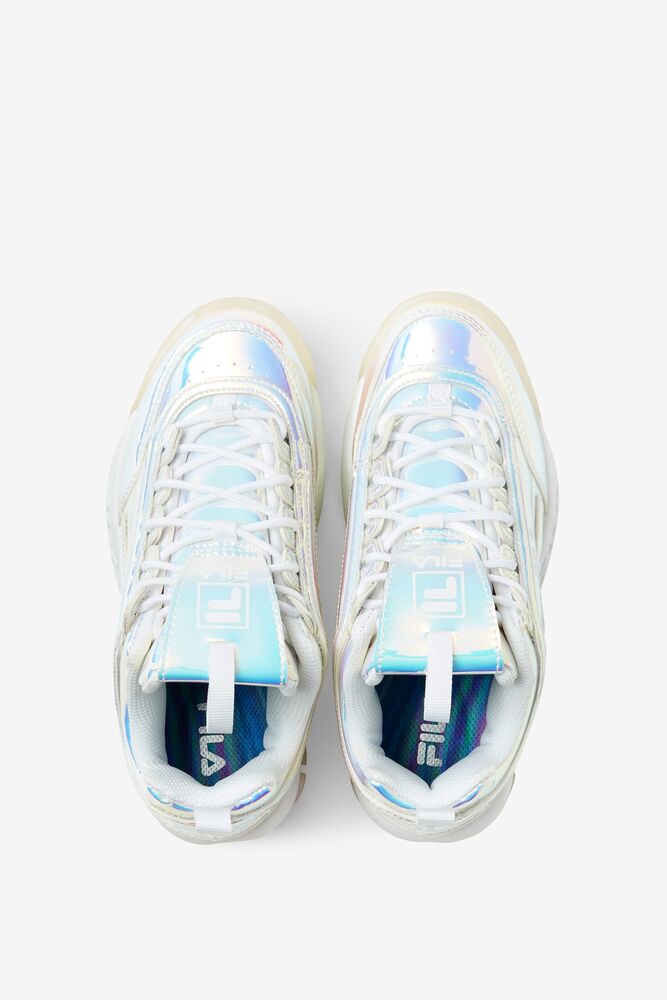 Tenis Fila Disruptor 2 Iridescent Sneakers Mujer Blancas | 208693YPR