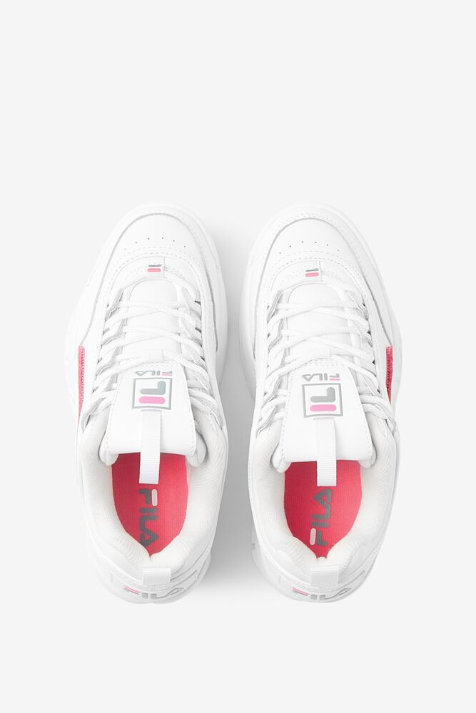 Tenis Fila Disruptor 2 Logo Reveal Sneakers Unisex Wht/Monu/Kopk | 439286PMC