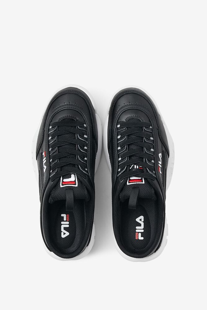 Tenis Fila Disruptor 2 Mule Sneakers Mujer Negras Blancas Rojas | 207859IXM