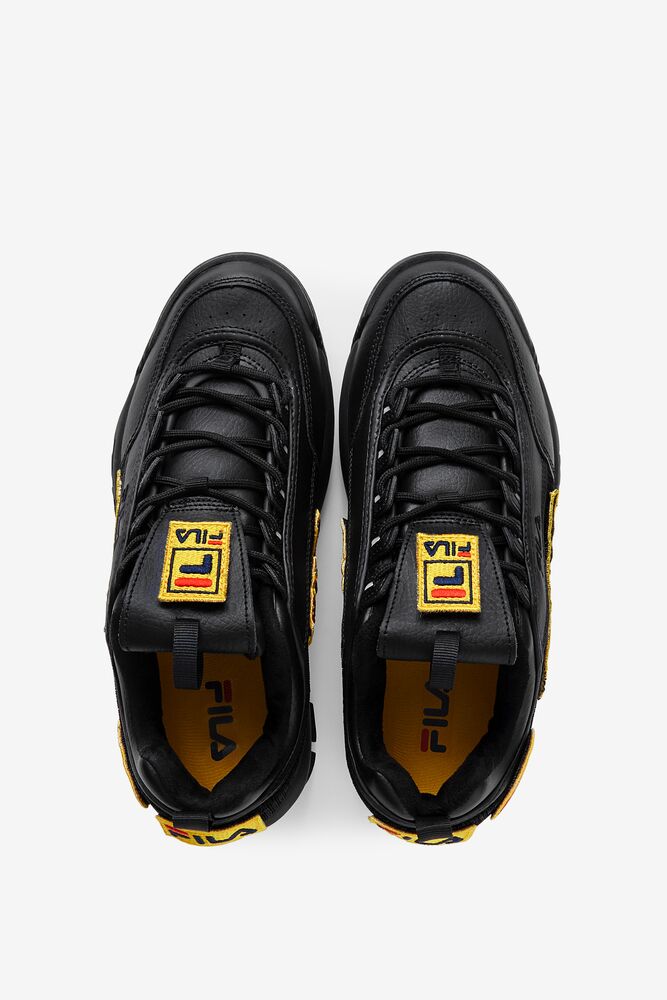 Tenis Fila Disruptor 2 Patches Sneakers Hombre Negras | 954871PZW