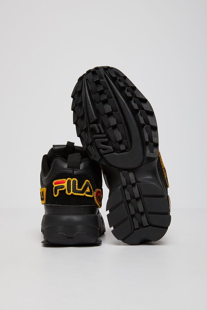 Tenis Fila Disruptor 2 Patches Sneakers Unisex Blk/Blk/Blk | 892471DLZ