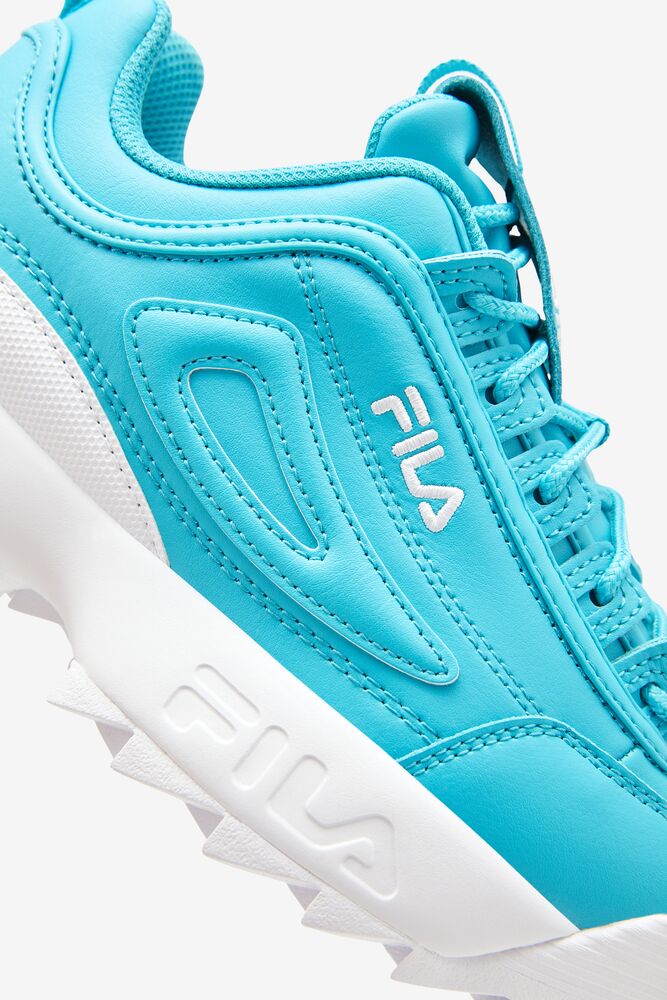 Tenis Fila Disruptor 2 Premium Sneakers Mujer Blancas Blancas | 152704QNJ