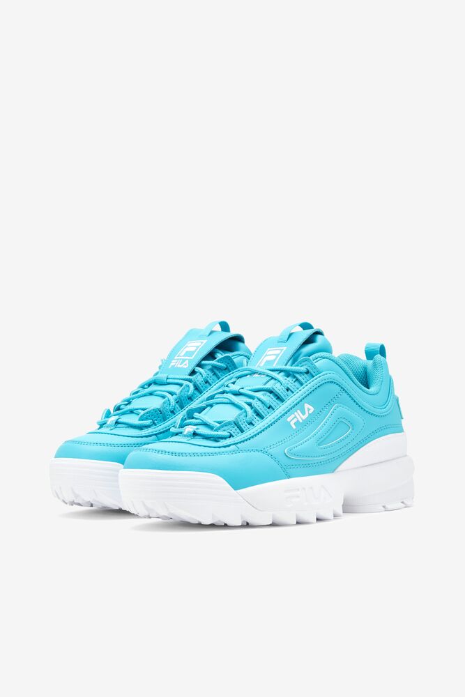 Tenis Fila Disruptor 2 Premium Sneakers Mujer Blancas Blancas | 152704QNJ