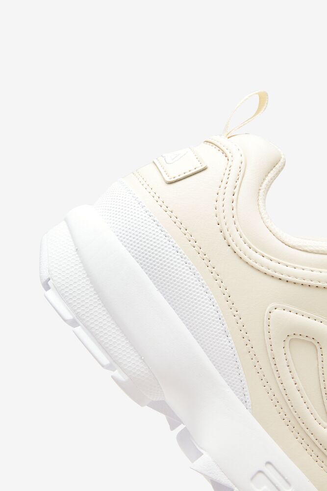 Tenis Fila Disruptor 2 Premium Sneakers Mujer Blancas Blancas Blancas | 216837JXT