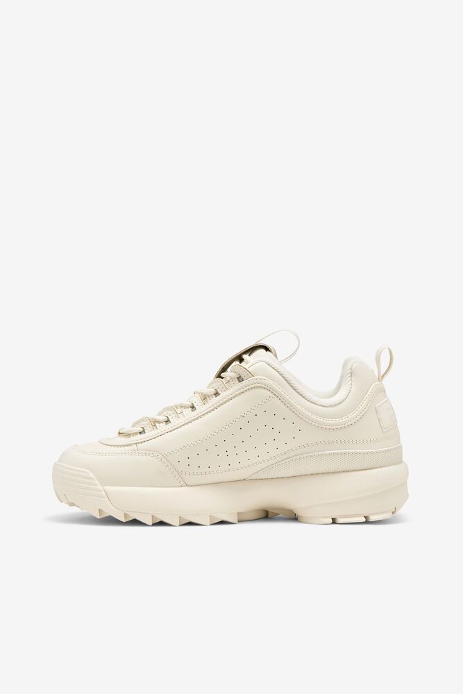 Tenis Fila Disruptor 2 Premium Sneakers Mujer 050 Turtledove / Turtledove / Turtledove | 795162XVS