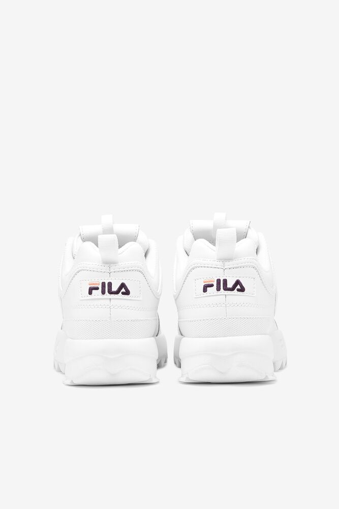 Tenis Fila Disruptor 2 Premium Sneakers Mujer Wht/Cado/Ggrp | 089236VZH