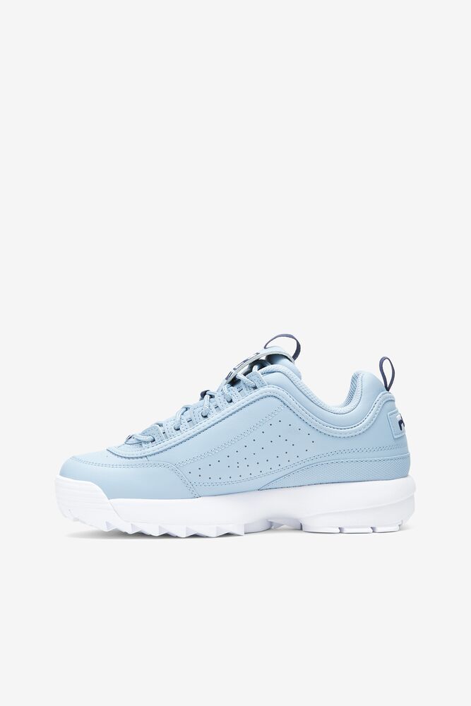 Tenis Fila Disruptor 2 Premium Sneakers Mujer Azules Blancas | 316085NVI