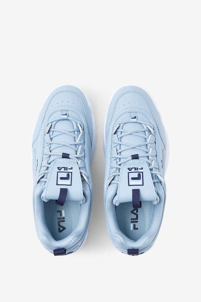 Tenis Fila Disruptor 2 Premium Sneakers Mujer Azules Blancas | 316085NVI