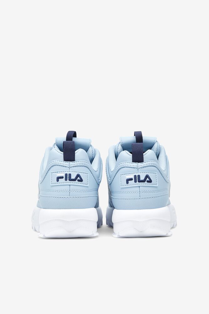 Tenis Fila Disruptor 2 Premium Sneakers Mujer Azules Blancas | 316085NVI