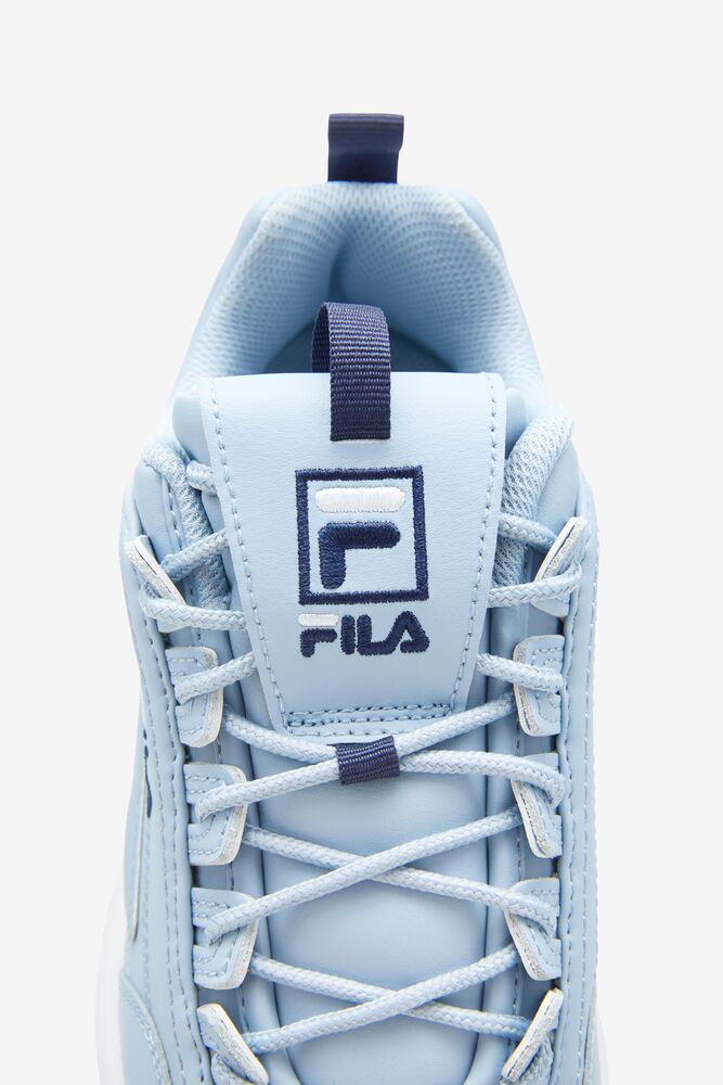 Tenis Fila Disruptor 2 Premium Sneakers Mujer Azules Blancas | 316085NVI