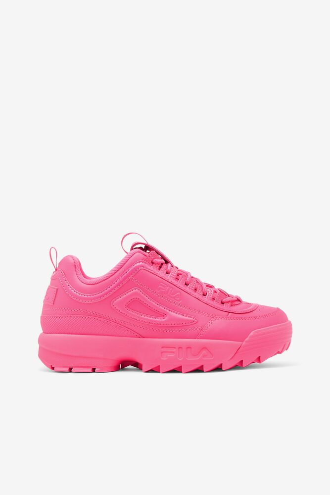 Tenis Fila Disruptor 2 Premium Sneakers Mujer Rosas Rosas Rosas | 531890QYL