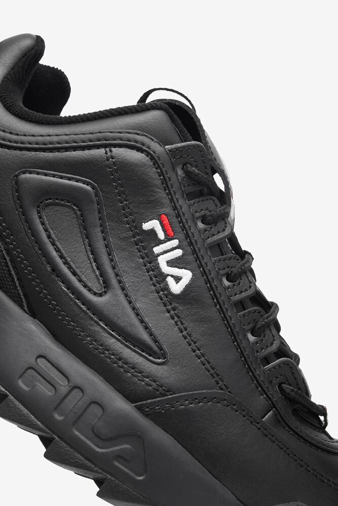 Tenis Fila Disruptor 2 Premium Sneakers Hombre Negras Blancas Negras | 143798JZI