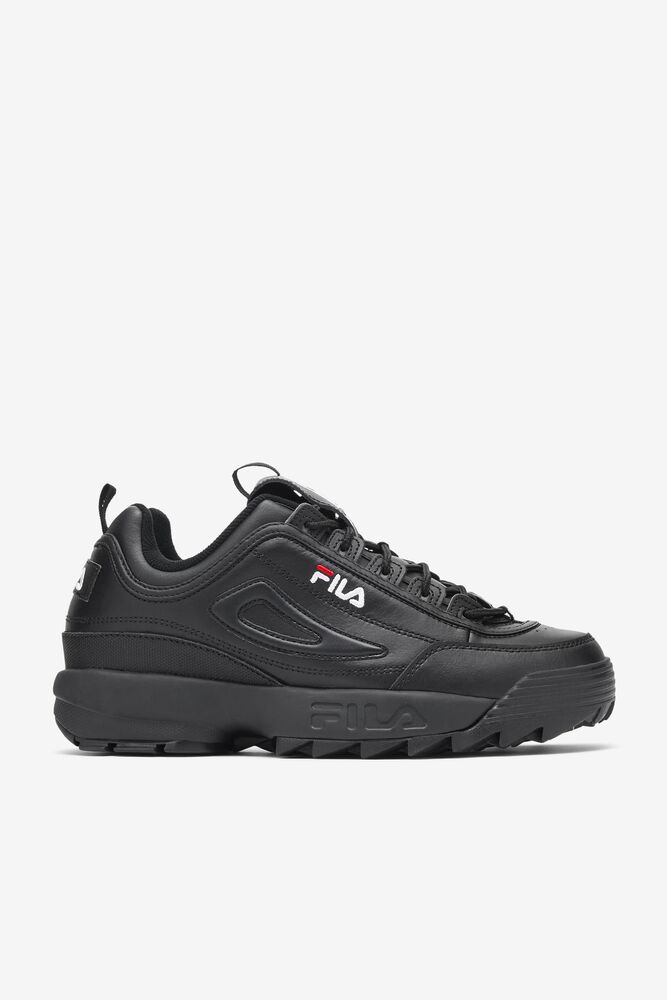 Tenis Fila Disruptor 2 Premium Sneakers Hombre Negras Blancas Negras | 143798JZI