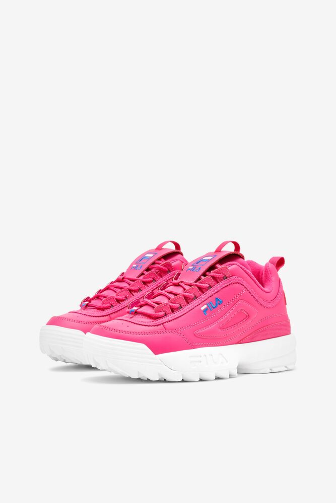 Tenis Fila Disruptor 2 Premium Sneakers Mujer Mage/Wht/Ambl | 831627MLR