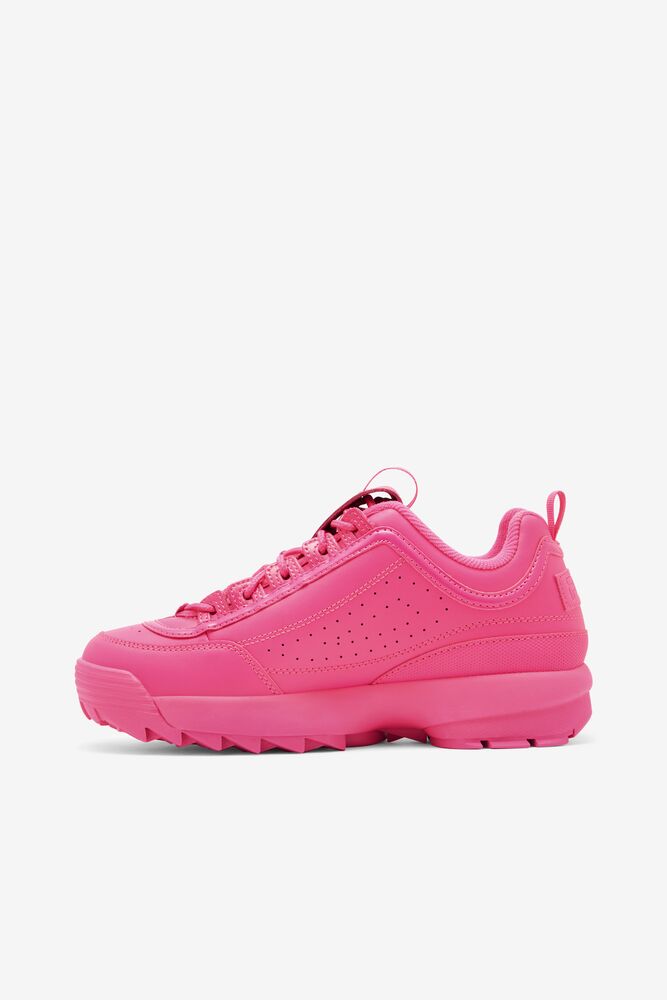 Tenis Fila Disruptor 2 Premium Sneakers Mujer Rosas Rosas Rosas | 265491ETM