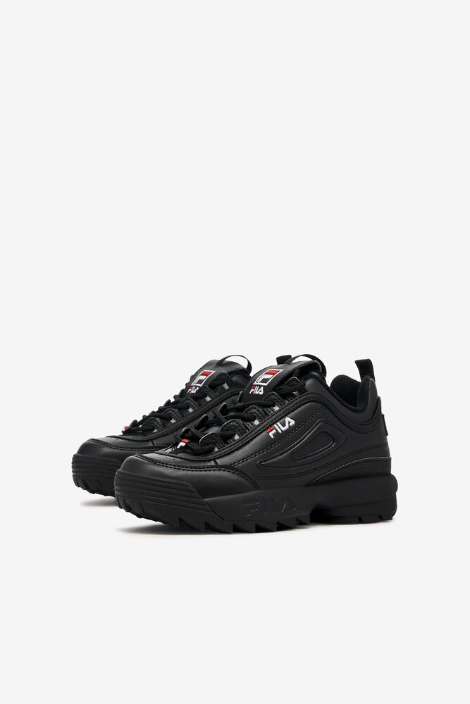 Tenis Fila Disruptor 2 Sneakers Unisex Negras Negras Blancas | 501946LOE