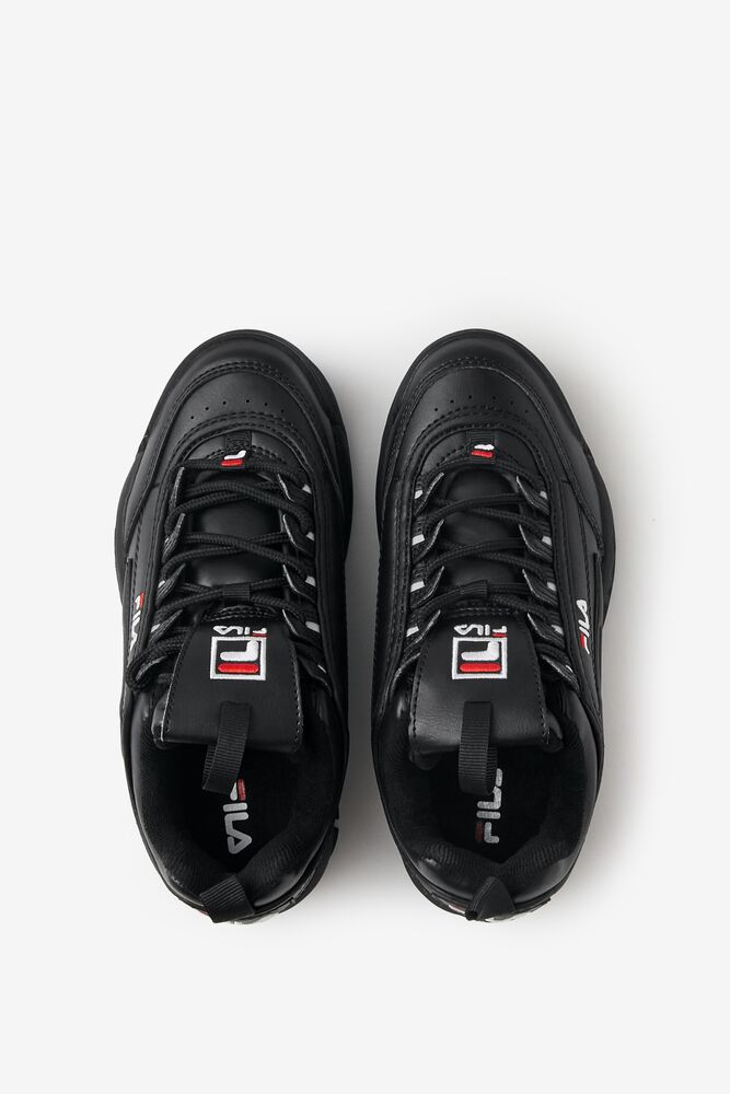 Tenis Fila Disruptor 2 Sneakers Unisex Negras Negras Blancas | 501946LOE