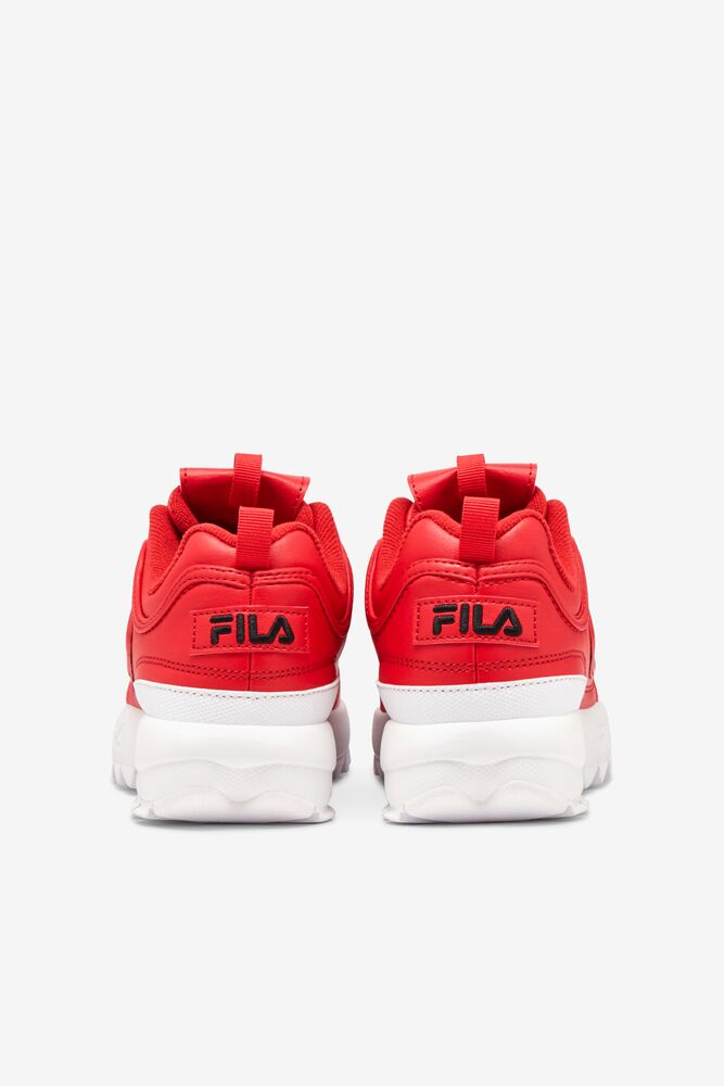 Tenis Fila Disruptor 2 Sneakers Unisex Rojas Blancas Negras | 453102RZX