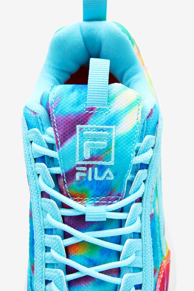 Tenis Fila Disruptor 2 Tie Dye Sneakers Unisex Azules Blancas | 531406WRJ