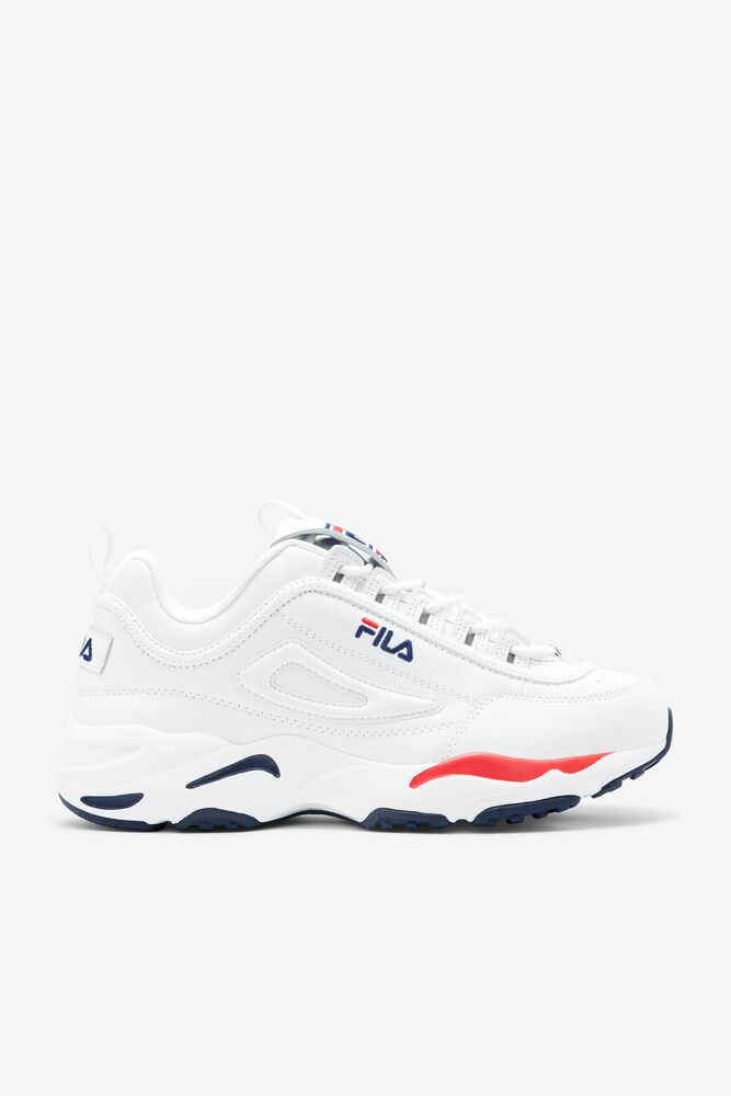 Tenis Fila Disruptor 2 X Ray Tracer Sneakers Hombre Blancas Azul Marino Rojas | 814365LYN