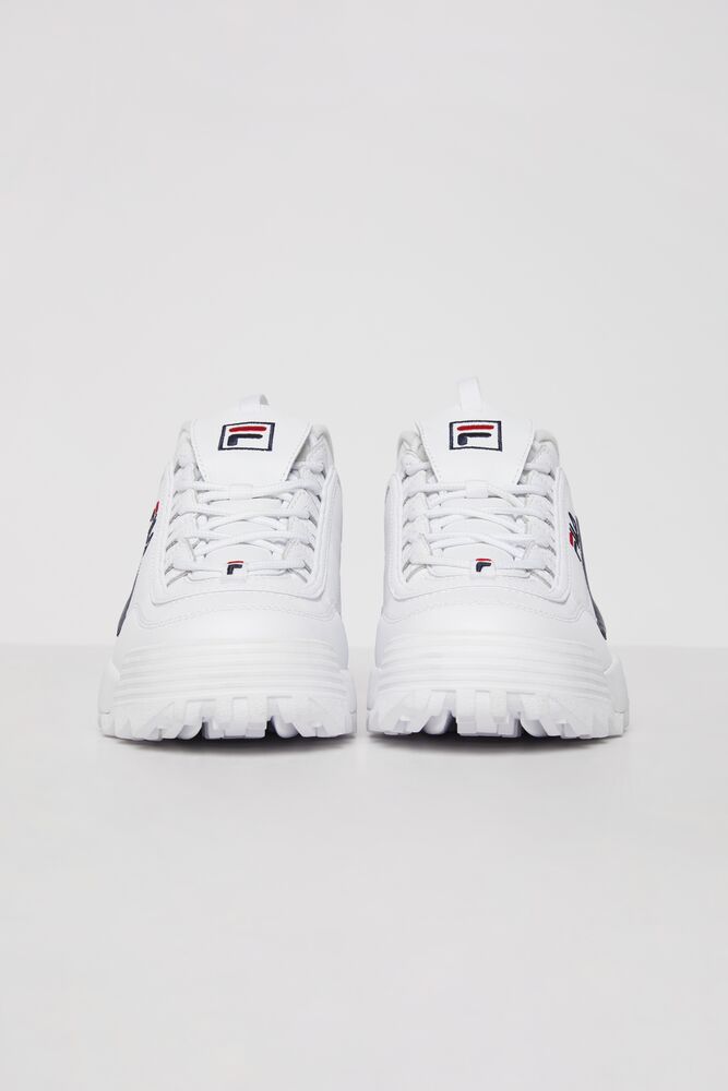 Tenis Fila Disruptor 2 Xl Sneakers Hombre Blancas Blancas Azul Marino | 842593NLB