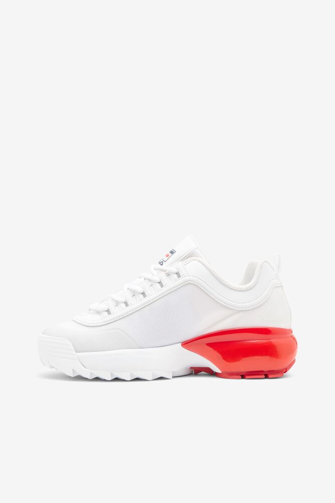 Tenis Fila Disruptor 2a Sneakers Mujer Blancas Azul Marino Rojas | 312057XBS