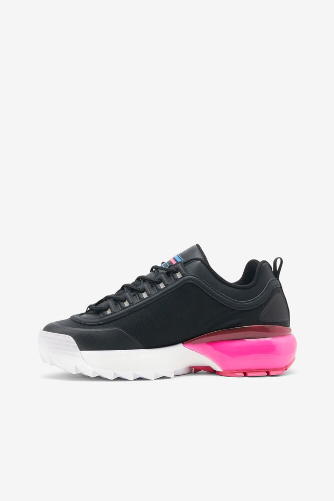 Tenis Fila Disruptor 2a Sneakers Mujer Negras Blancas | 817562XHT