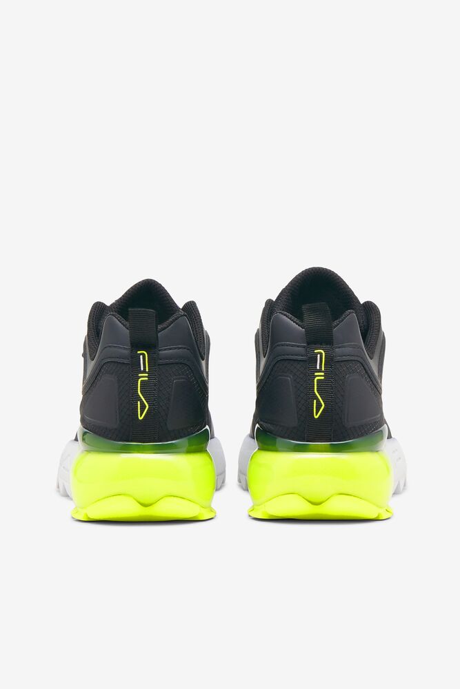 Tenis Fila Disruptor 2a Sneakers Mujer Negras Blancas Amarillo | 239748FXW