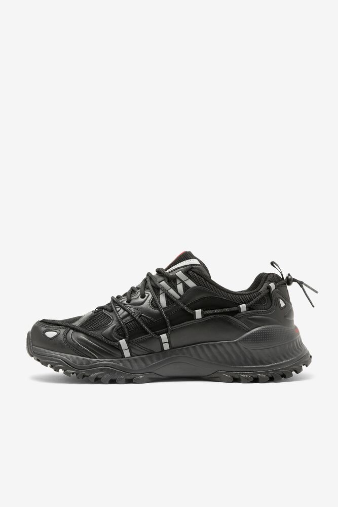 Tenis Fila Expeditioner Sneakers Hombre Negras Negras Blancas | 920547VZM