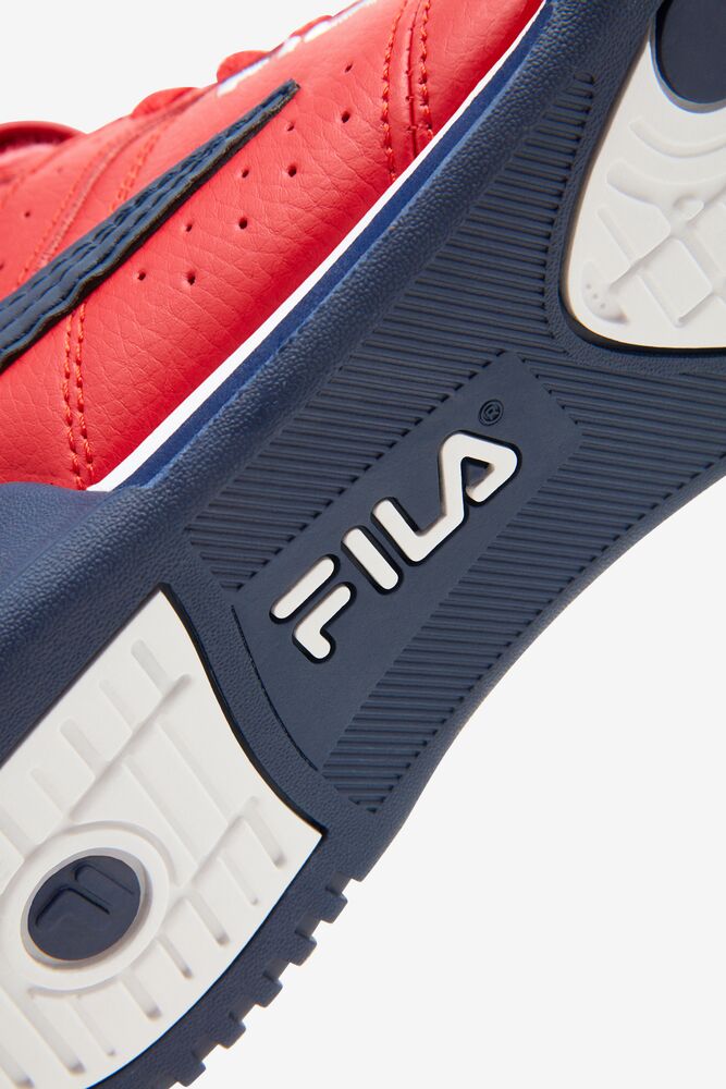 Tenis Fila F-13 Sneakers Hombre Rojas Azul Marino Blancas | 916480VYL