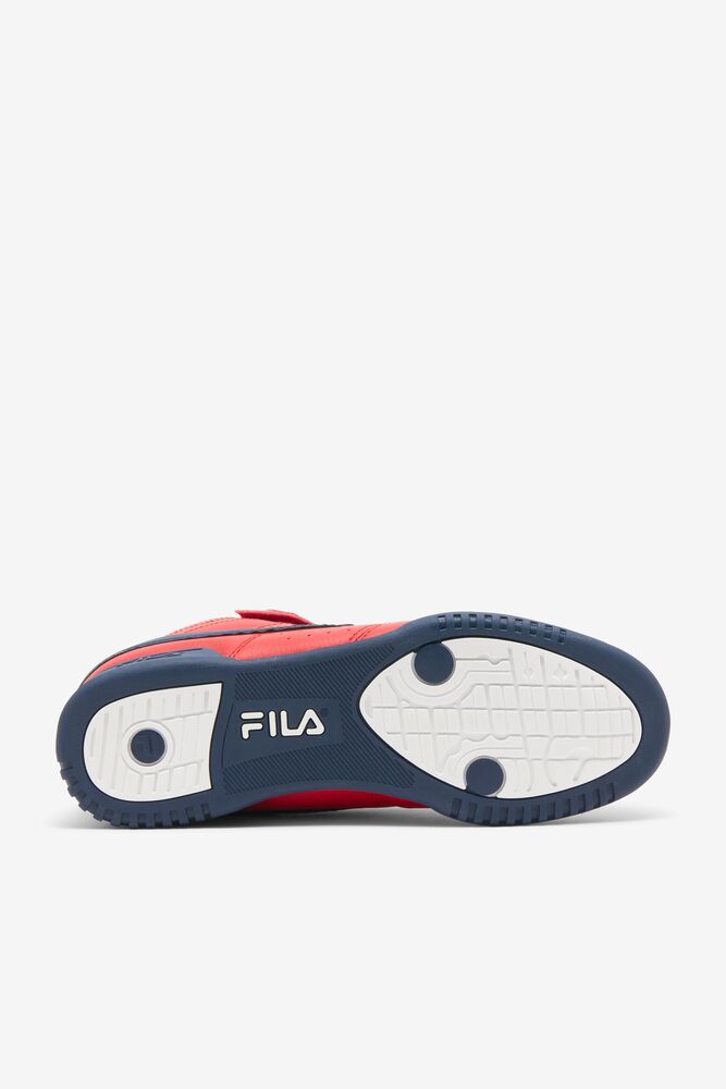 Tenis Fila F-13 Sneakers Hombre Rojas Azul Marino Blancas | 916480VYL