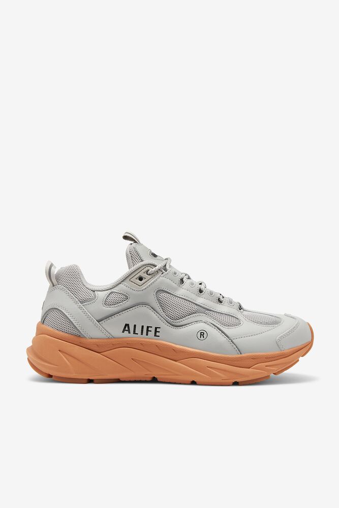 Tenis Fila Fila X Alife® Trigate Sneakers Hombre Gris Claro Negras | 938214EKA