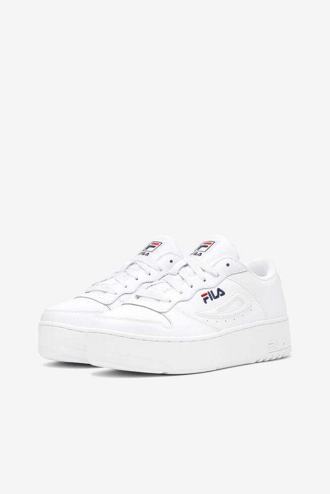 Tenis Fila Fx-115 Dsx Sneakers Mujer Blancas Azul Marino Rojas | 215734TOS